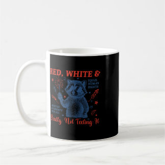 Rot Weiß Und Fühlt Es Wirklich Nicht Waschbär 4. Kaffeetasse