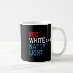 Rot Weiß Und Natty-light Für Männer Frauen Bierlie Kaffeetasse