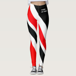 ROT WEISS UND SCHWARZ T&T PATRIOT LEGGINGS
