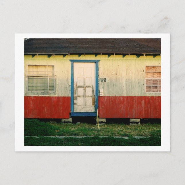 rot-weiß und staub postkarte (Vorderseite)