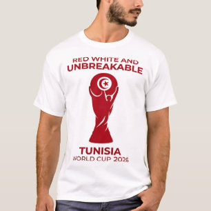 Rot Weiß und Unzerbrechlich T-Shirt