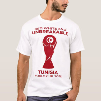 Rot Weiß und Unzerbrechlich T-Shirt