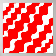 Rot-weiße Slangerwellen