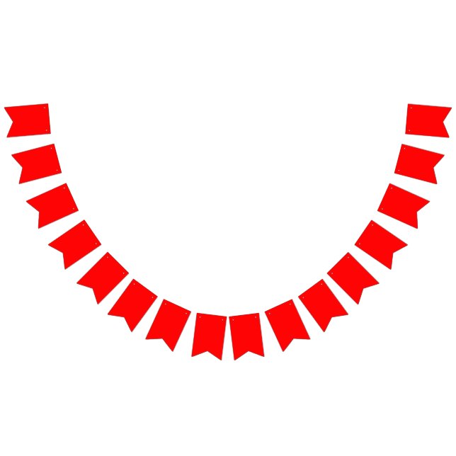 Rot Wimpelkette (Alle)