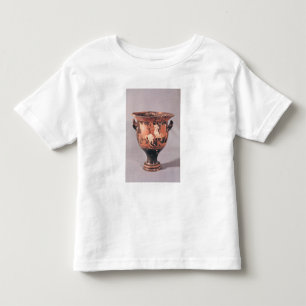 Rot-Zahl krater, das Amazonas und Greife darstellt Kleinkind T-shirt
