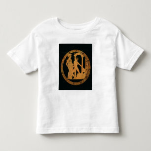 Rot-Zahl Schale, die Athene, Theseus darstellt Kleinkind T-shirt