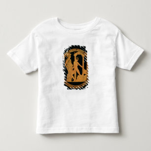 Rot-Zahl Schale, die Athene, Theseus darstellt Kleinkind T-shirt