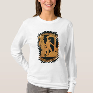 Rot-Zahl Schale, die Athene, Theseus darstellt T-Shirt
