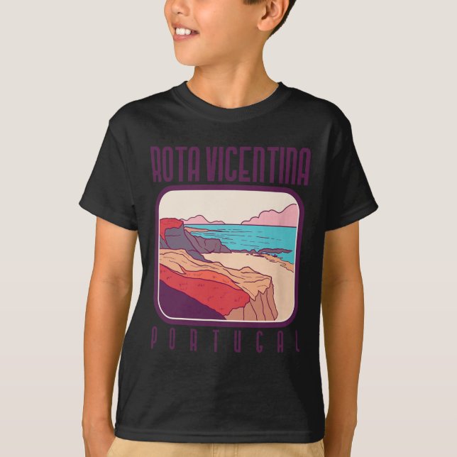 Rota Vicentina – Portugal  T-Shirt (Vorderseite)