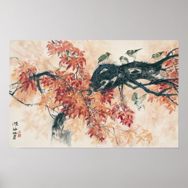 Rotapfel Poster (Vorne)