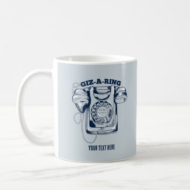 Rotarier Blau Kaffeetasse (Links)