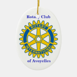 Rotary Club, von Avoyelles Keramikornament