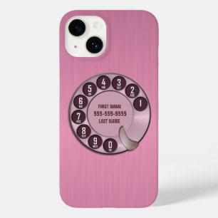 Rotary Dial Phone Pink der Alten Schule title_seo2