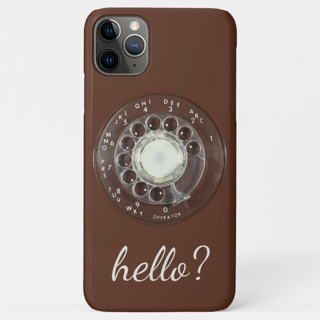 Rotary Phone Case-Mate iPhone Hülle (Rückseite)