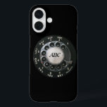 Rotary Phone Dial iPhone 16 Hülle<br><div class="desc">Foto eines schwarzen Drehtelefons. Copyright 2014 von Margaret E. Cmelik.</div>