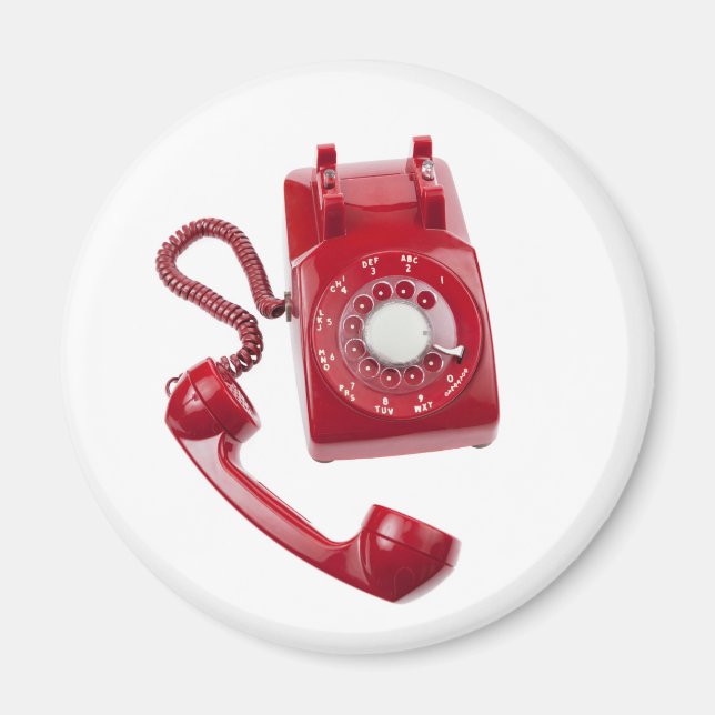 Rotary-Telefon Magnet (Vorne)