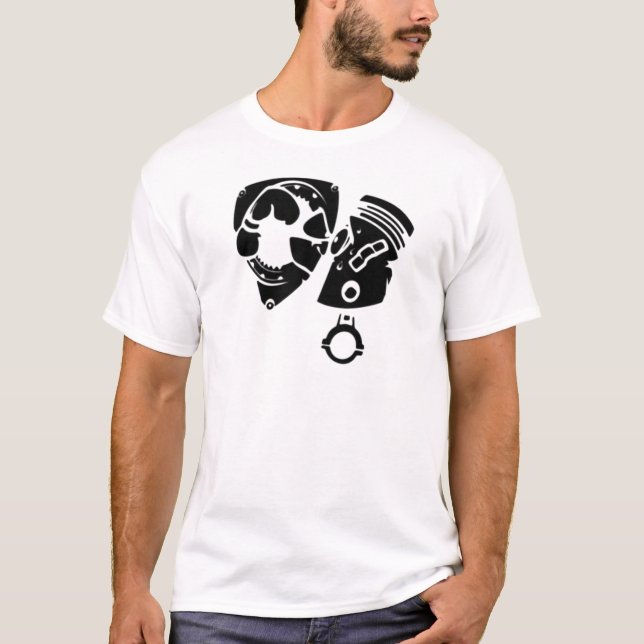 ROTARY VS KOLBEN  T-Shirt (Vorderseite)