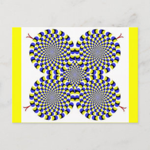 Rotatingsnakes Postkarte