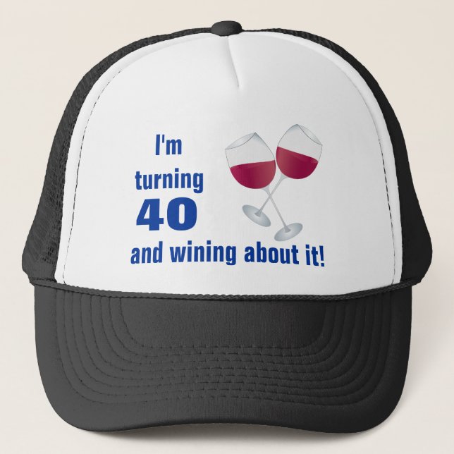 Rotation de 40 avec le casquette en verre de vin (Devant)