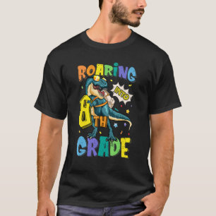 Rotation in den 8. Klasse Dinosaurier zurück zur S T-Shirt