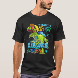 Rotation in den Kindergarten Dinosaurier, um zurüc T-Shirt