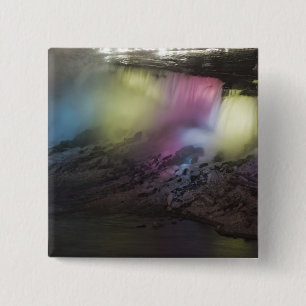 Rotationfarbene Lichtanzeige auf American Falls Button