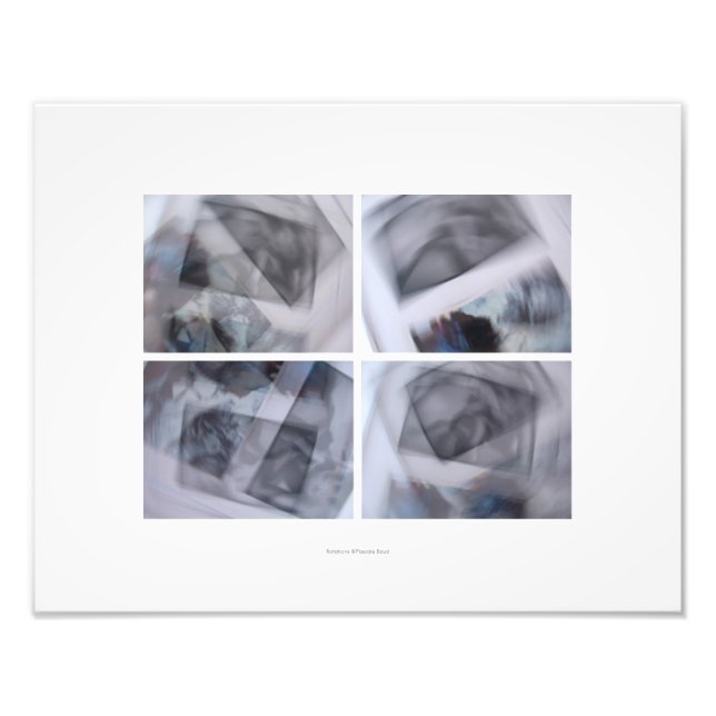 Rotations Photographie conceptuelle Impression (Devant)