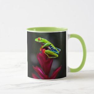 Rotaugelaubfrosch Tasse