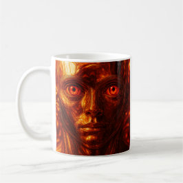 Rotaugen-Android Kaffeetasse