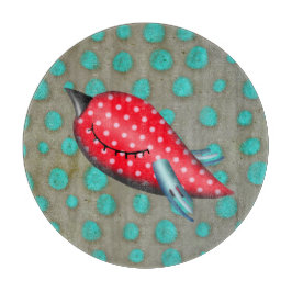 Rotbarsch Schneidebrett