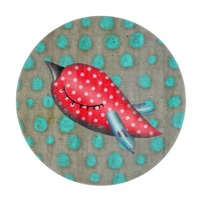 Rotbarsch Schneidebrett (Vorderseite)