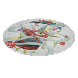 Rotbarsch Schneidebrett