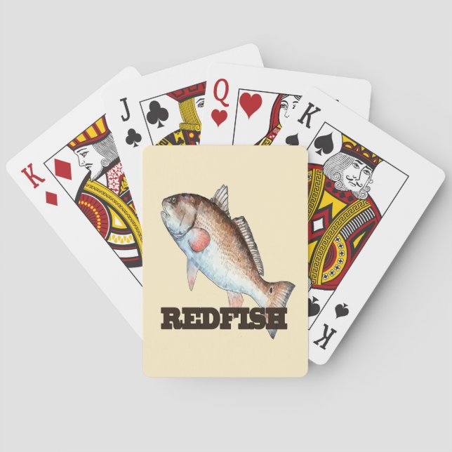 Rotbarsch Spielkarten (Rückseite)