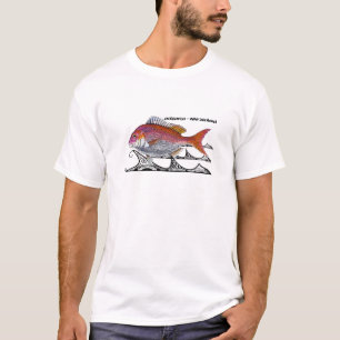 Rotbarsch - Stammes- Tätowierungswellen T-Shirt