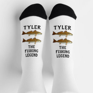 Rotbarsch-Trommelfischen, die den Legenden Namen F Socken