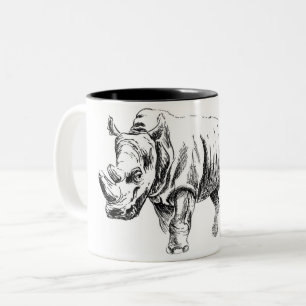 Rotbarsch Zweifarbige Tasse