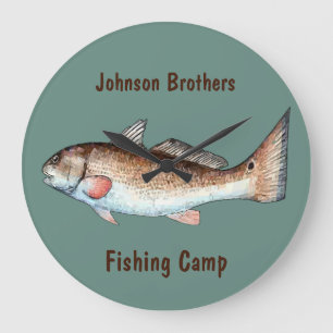 Rotbarsche Große Wanduhr