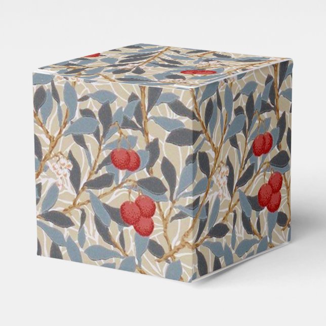 Rotbeerbaum, William Morris Geschenkschachtel (Vorderseite)