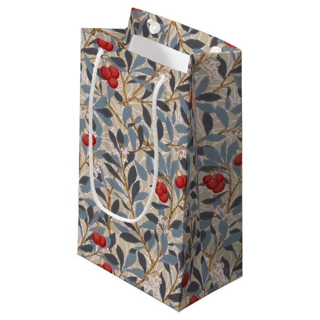 Rotbeerbaum, William Morris Kleine Geschenktüte (Vorderseite Schrägansicht)