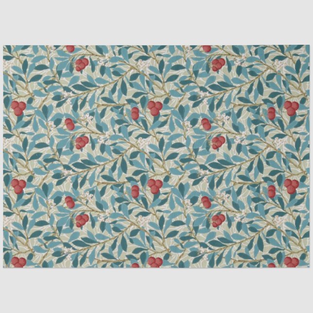 Rotbeerbaum, William Morris Seidenpapier (Vorderseite)