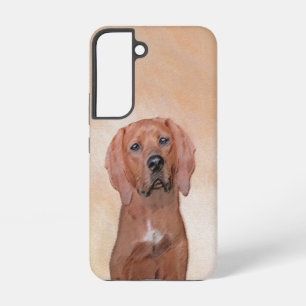 Rotbein-Innenmalerei - Niedliche Original Hundkuns Samsung Galaxy Hülle