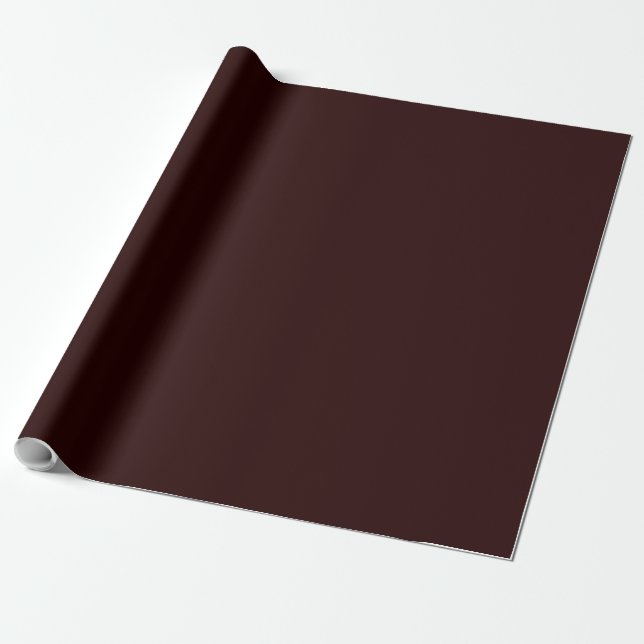 Rotbraunes Wrapping Paper Geschenkpapier (Ungerollt)