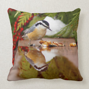 Rotbrüstiger Kleiber Kissen