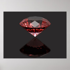 Rotdiamant-Ruby Poster
