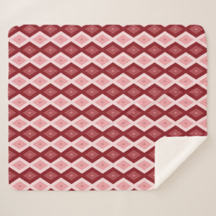 Rotdiamantenmuster Sherpadecke