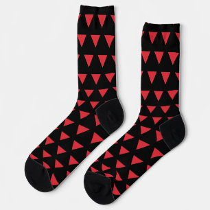 Rotdreieck Socken