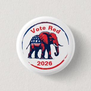 Rote Abstimmung 2026 Button