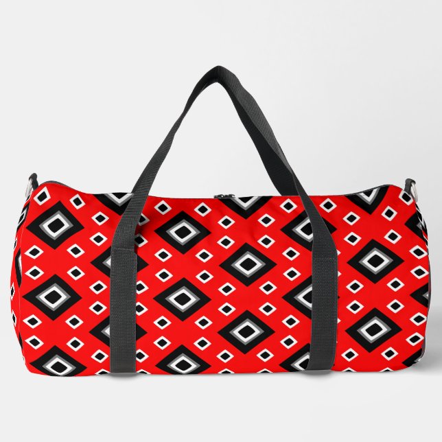 Rote Achse Duffle Bag (Vorderseite)