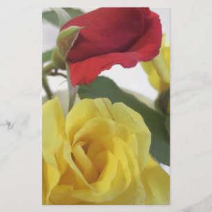 Rote Ameise Gelbe Rosen Briefpapier