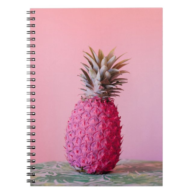 ROTE ANANAS NOTIZBLOCK (Vorderseite)